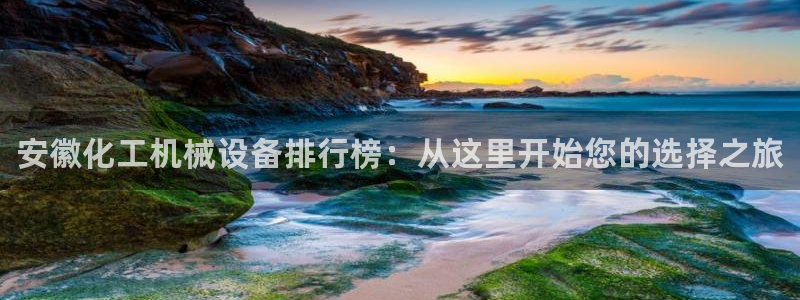 新城平台代理注册公司：安徽化工机械设备排行榜：从这里开始您的